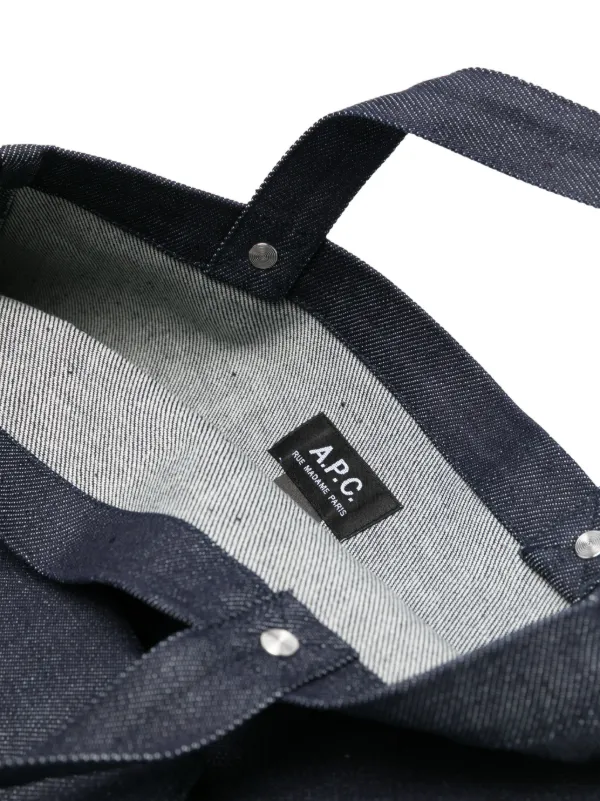 A.P.C. Mini Thais Tote Bag | Blue | FARFETCH