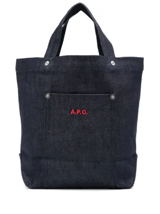 A.P.C. Mini Thais Tote Bag | Blue | FARFETCH