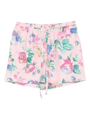 Emporio Armani Short Com Estampa De Logo | Azul | FARFETCH BR
