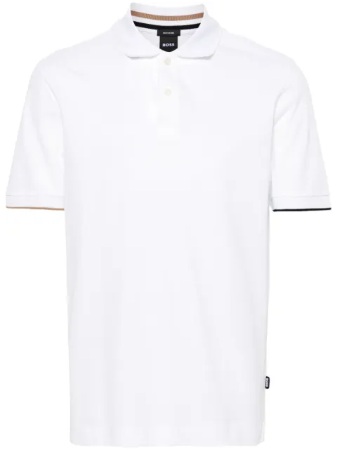 BOSS playera tipo polo manga corta