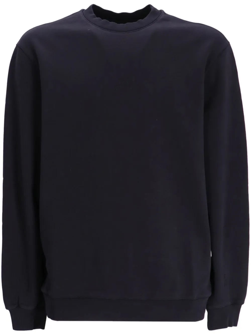 A-cold-wall* Crew-neck Cotton Sweatshirt In Black