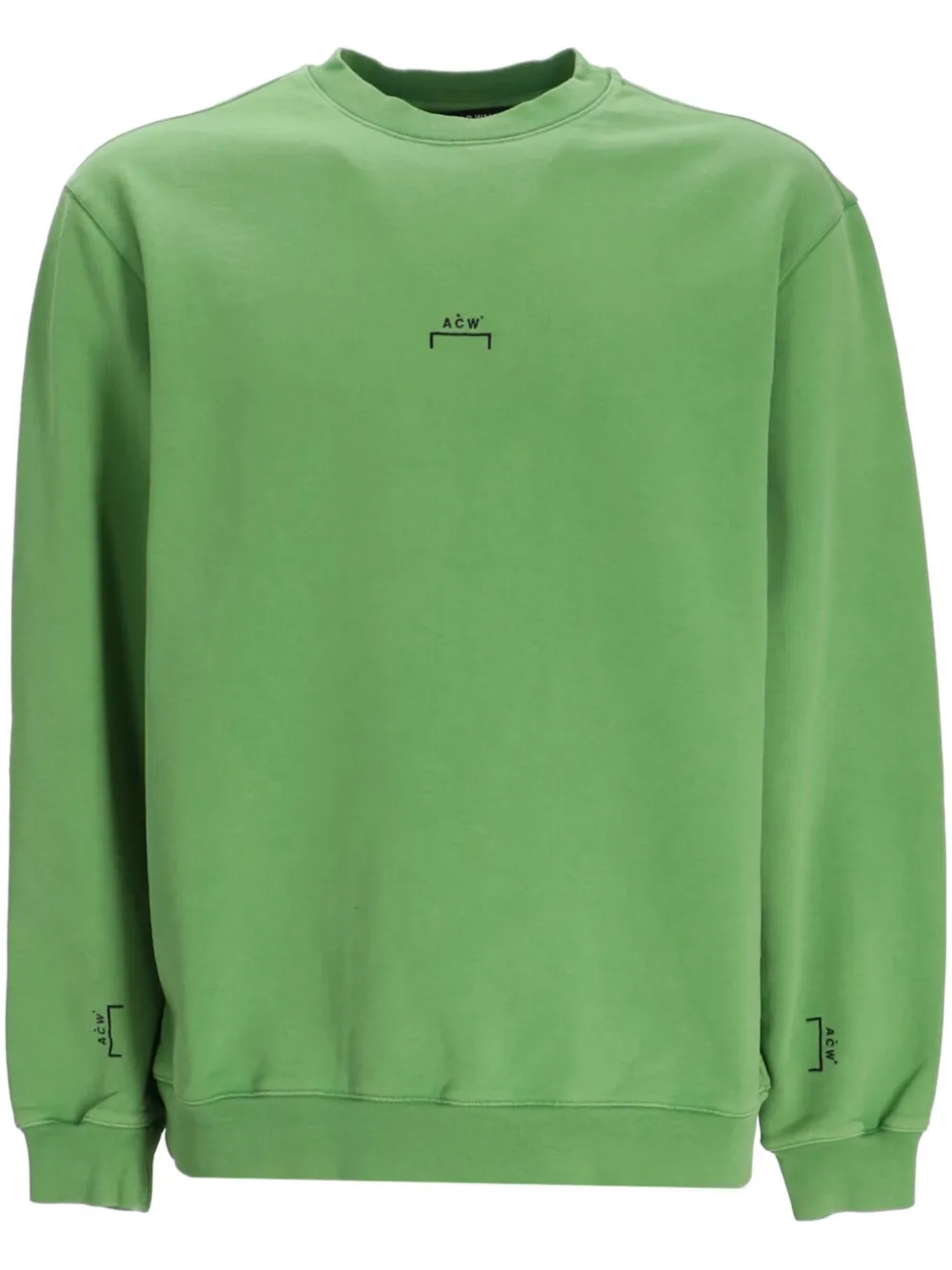 A-COLD-WALL* Sweater met logoprint Groen