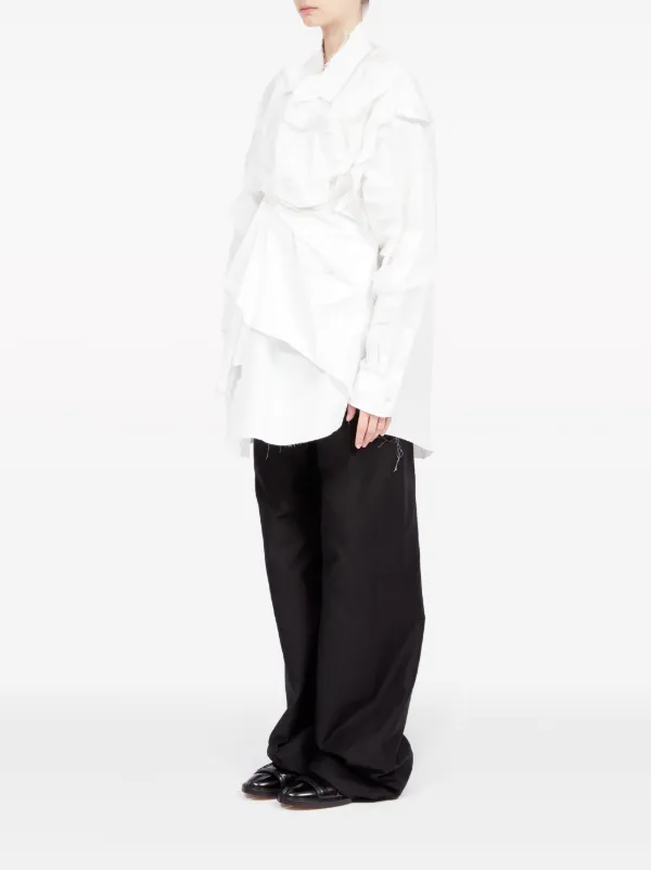 MAISON MARGIELA★4ステッチ コットンポプリン シャツワンピース MAISON MARGIELA コットンポプリン シャツワンピース | THE