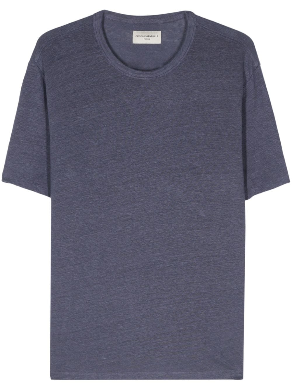 Officine Generale Gemêleerd T-shirt Blauw