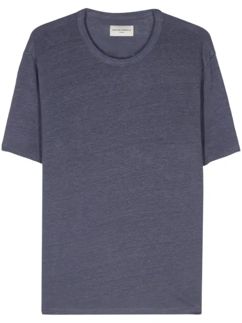 Officine Generale mélange shortsleeved T-shirt