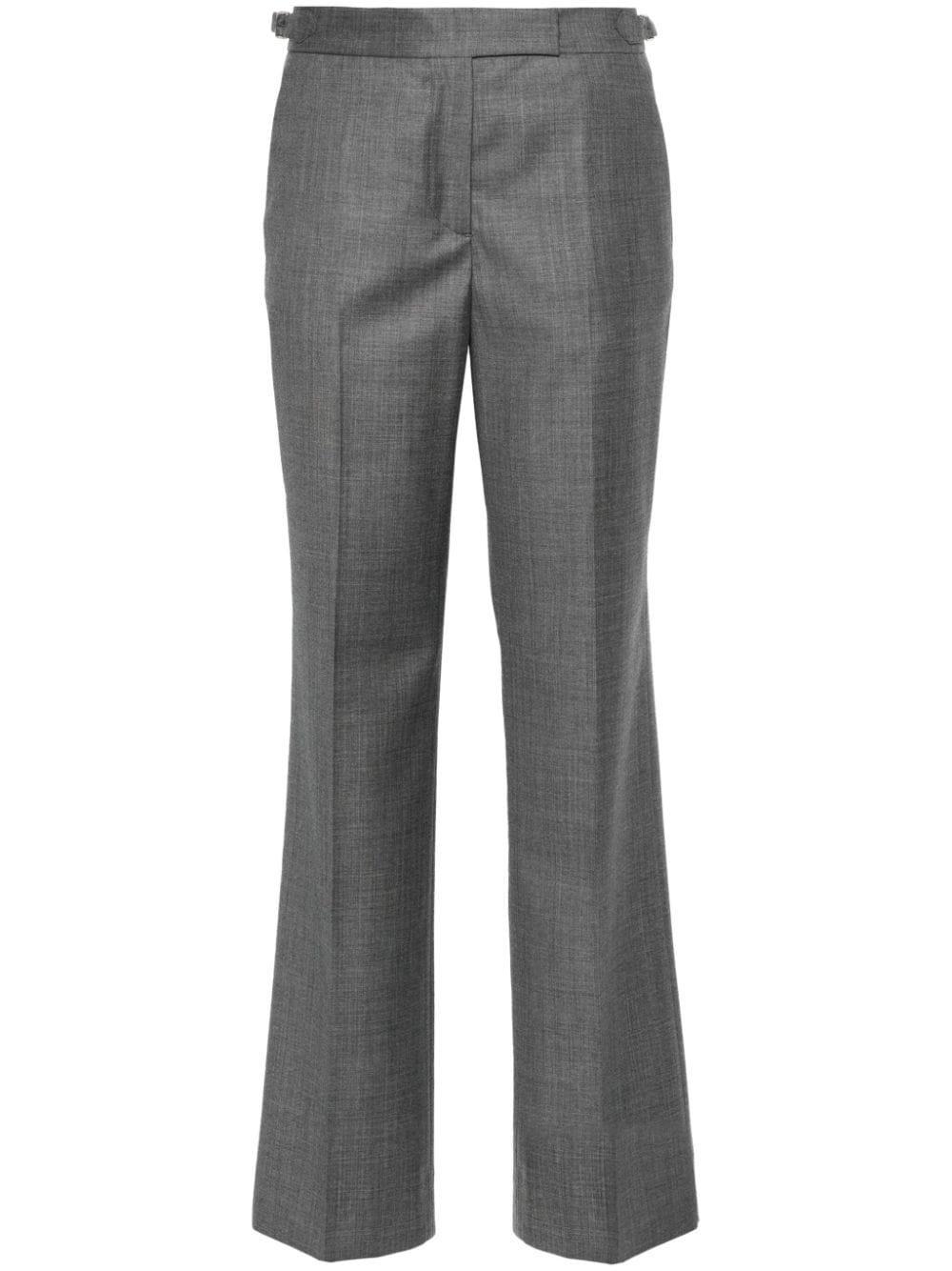 Ilenia straight-leg wool trousers