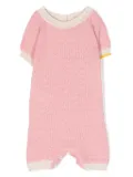 Gensami kids contrast-trim shorties - Pink