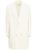 MM6 Maison Margiela oversized pinstripe double-breasted blazer - Neutrals