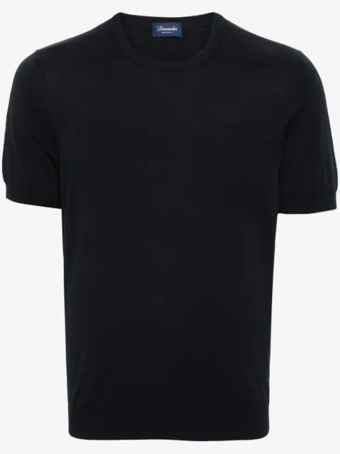 Drumohr t-shirt en maille fine