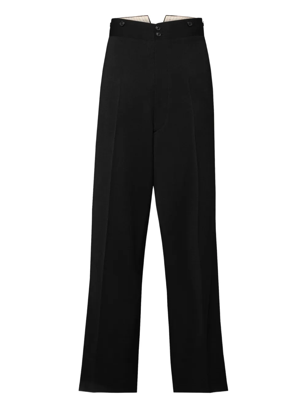 Maison Margiela Wollen broek Zwart