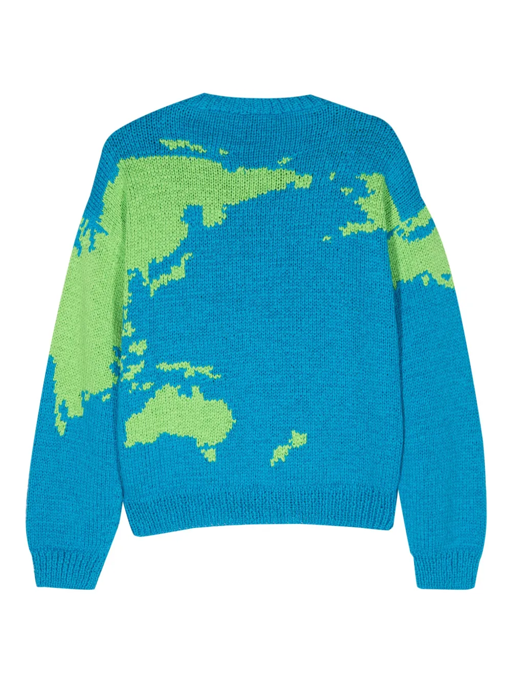 Sky High Farm World Map-embroidery cardigan | Cardigans | Image 2