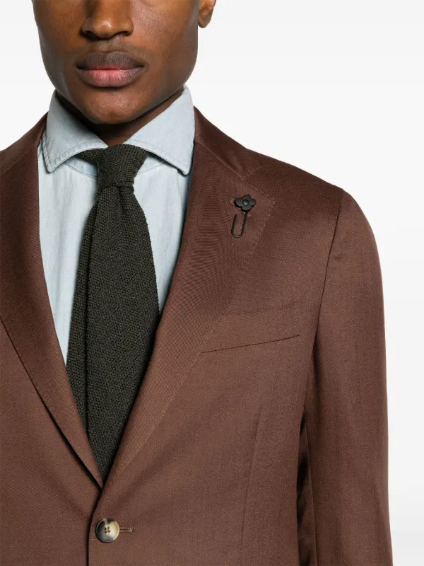 Tシャツ・カットソー LARDINI Feeling linen suit with removable iconic brooch Lardini Feeling Linen Suit Removable Iconic Brooch | eBay