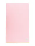 Gensami kids contrasting-border baby blanket - Pink