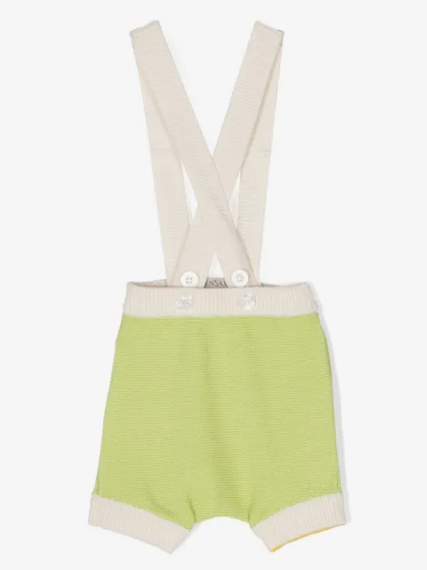 Gensami kids contrast-trim knitted shorts