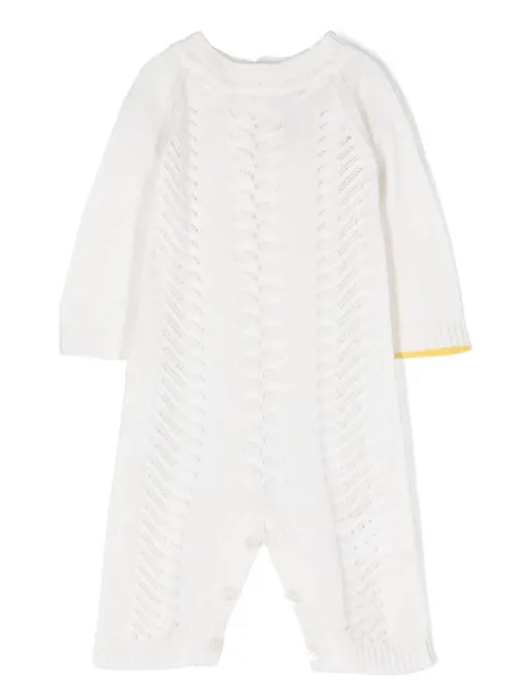 Gensami kids panelled-design rompers