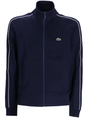 LACOSTE ネイビー ジップアップジャケット Lacoste ジップアップ カーディガン | ブルー | FARFETCH JP