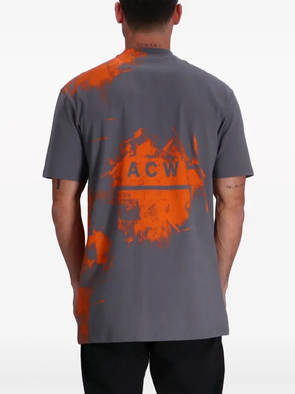 【関税込み】A-COLD-WALL* グレー Brushstroke Tシャツ A-COLD-WALL* Brushstroke Tシャツ | グレー | FARFETCH JP