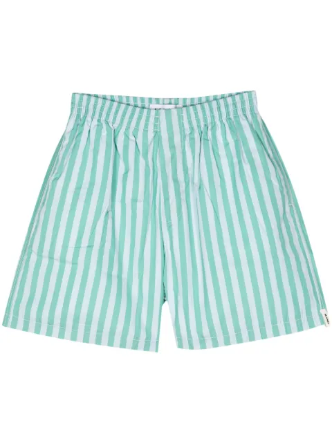 Sunnei striped cotton bermuda shorts
