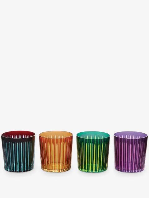 L'Objet Prism old fashioned glasses (set of four)