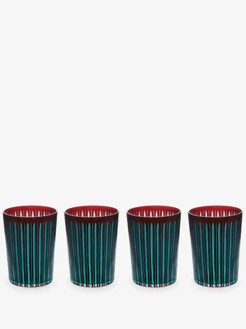 L'Objet Prism highball glasses (set of four)