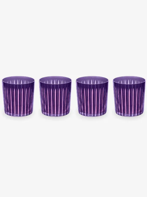 L'Objet Prism Highball glasses (set of four)