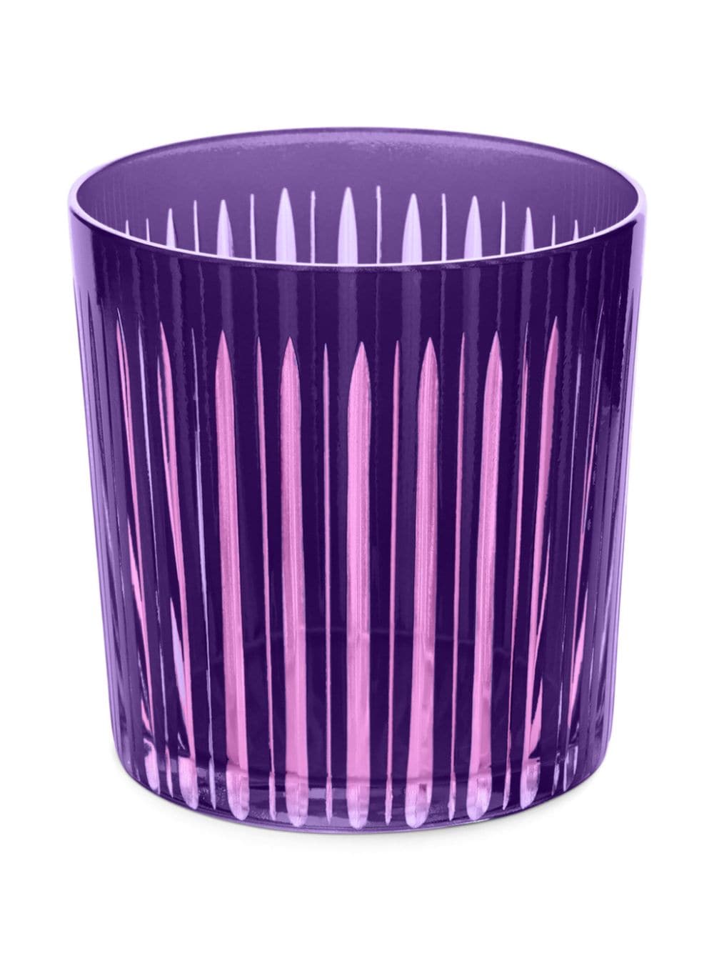 Shop L'objet Prism Highball Glasses (set Of Four) In Purple