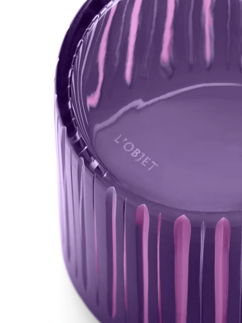 L'objet Glassware Purple Uni