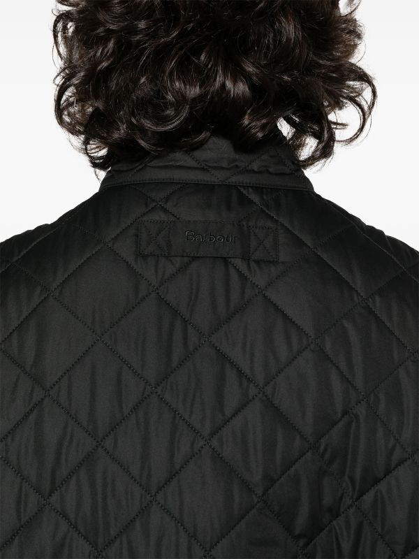 Barbour diamond-quilted logo-embroidered Gilet - Farfetch