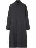 Maison Margiela peached-cotton trench coat - Black