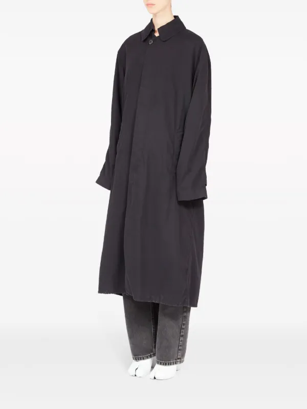 Maison Margiela トレンチコート | ブラック | FARFETCH JP