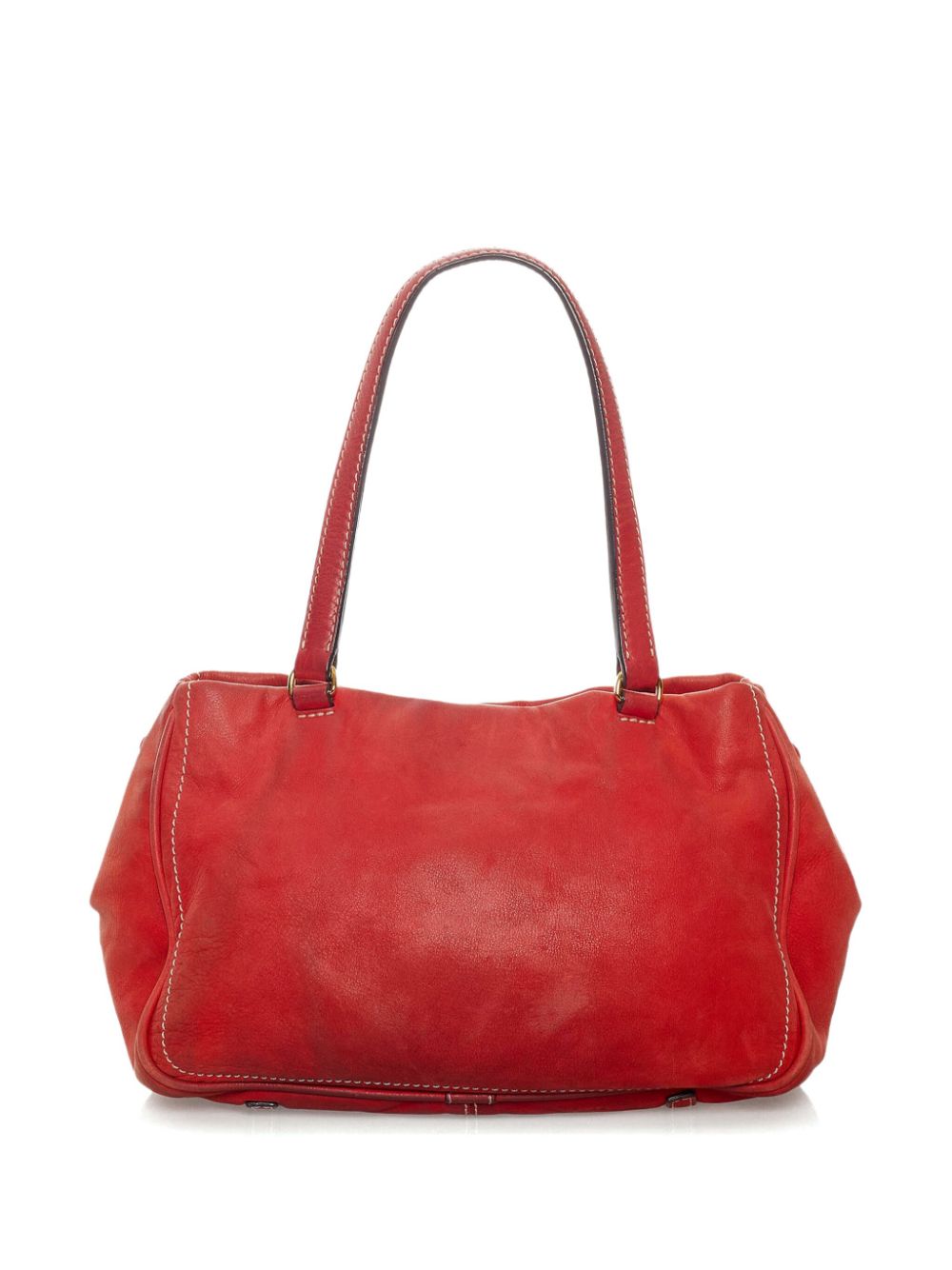 Loewe Pre-Owned Anagram leather handbag - Rood