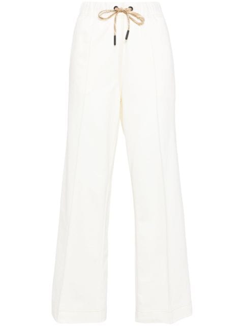 Moncler Grenoble elasticated-waist cotton track pants