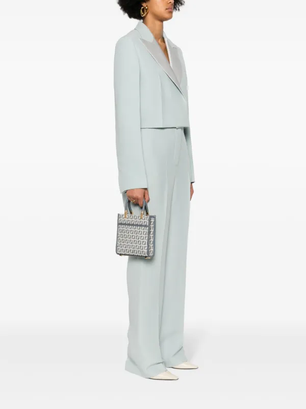 FENDI Mini Sunshine Tote Bag | Blue | FARFETCH