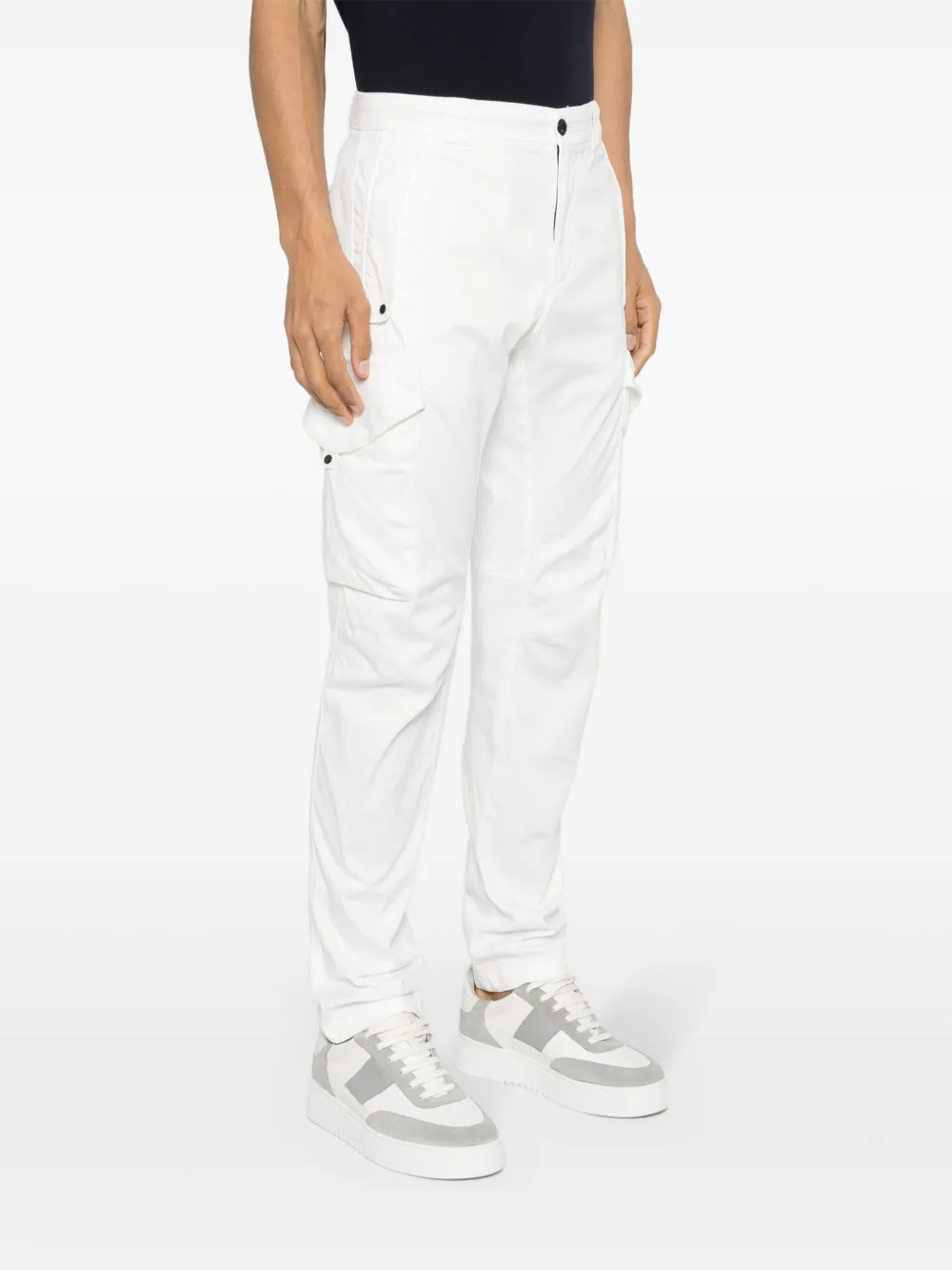 C.P. Company Cargo broek Wit