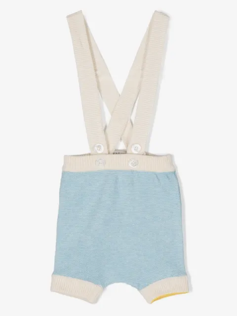 Gensami kids Gestrickte Shorts mit Kontrastdetail