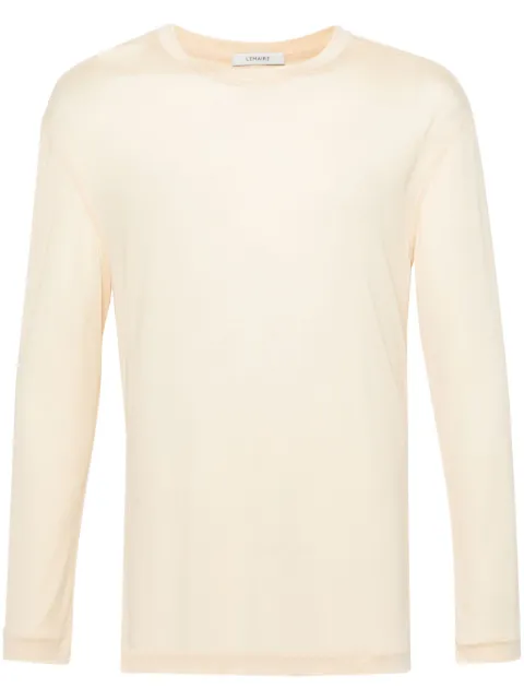 LEMAIRE longsleeved silk jersey top