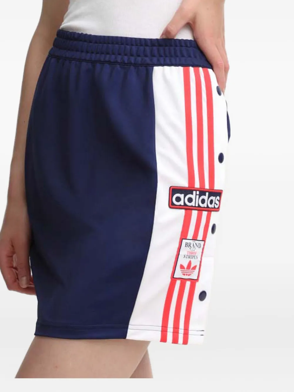 adidas 3-Stripes A-line skirt | Blue | Image 1