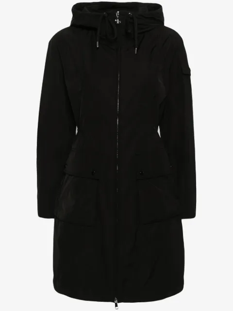 Moncler hooded drawstring coat