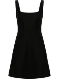 Stella McCartney square-neck corset-style minidress - Black