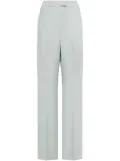 FENDI pressed-crease straight trousers - Blue