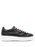 DSQUARED2 Bumper leather sneakers - Black