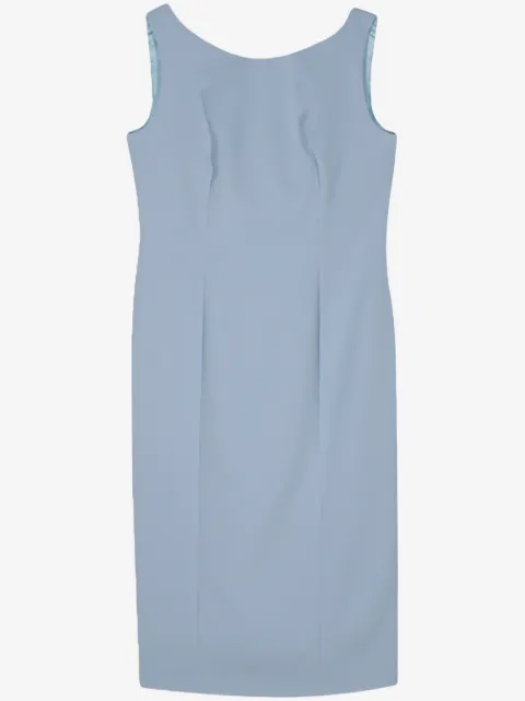 Fely Campo vestido midi con detalle de moño