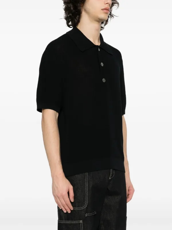 OUR LEGACY Traditional Polo Ribbed Polo Shirt - Farfetch