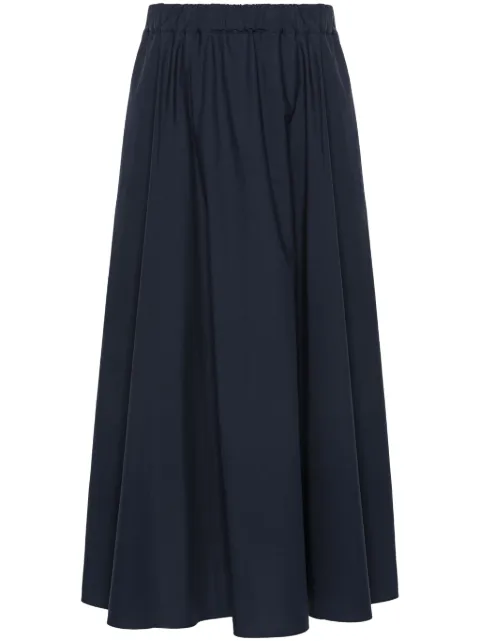 P.A.R.O.S.H. poplin cotton midi skirt