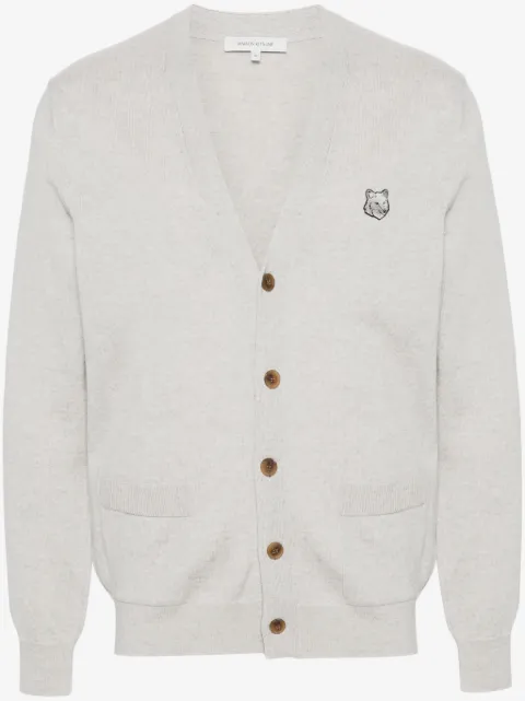 Maison Kitsuné cárdigan Bold Fox Head