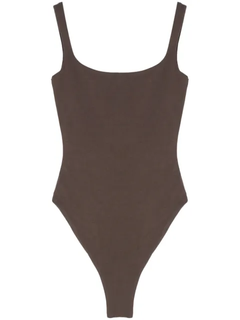 ENTIRE STUDIOS body sin mangas con cuello cuadrado