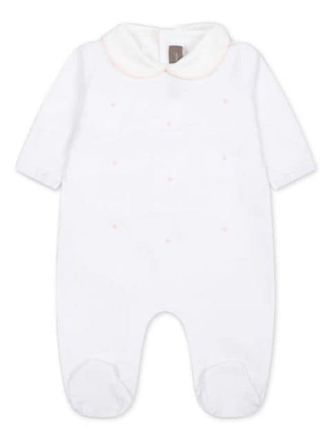 Little Bear dot-print stretch-cotton pyjamas