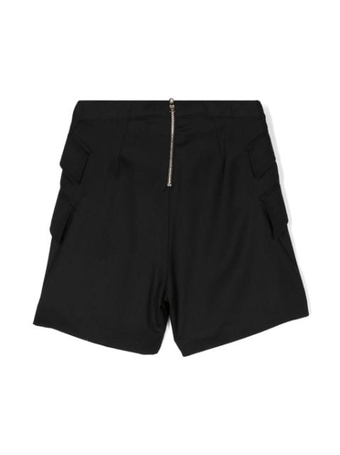 high-waist smart shorts