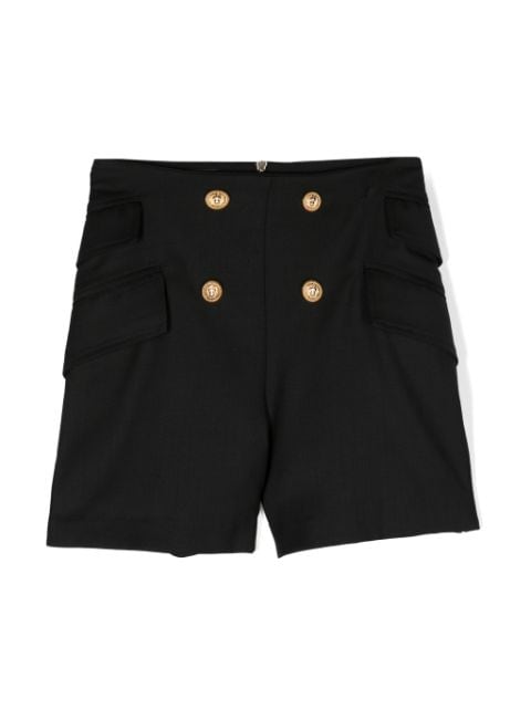 high-waist smart shorts