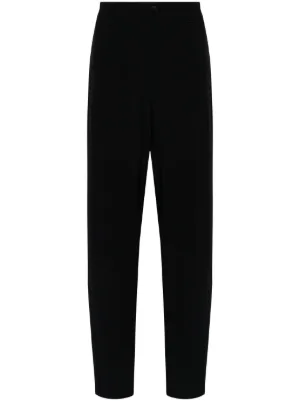 Giorgio Armani ベルベット パンツ | ブラック | FARFETCH JP